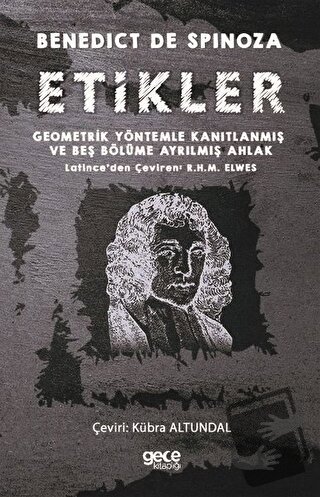 Etikler - Benedict De Spinoza - Gece Kitaplığı - Fiyatı - Yorumları - 