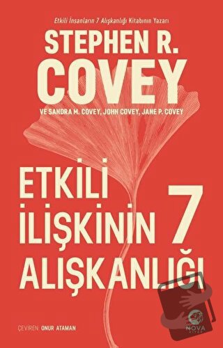 Etkili İlişkinin 7 Alışkanlığı - Jane P. Covey - Nova Kitap - Fiyatı -