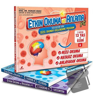 Etkin Okuma ve Anlama Seti 3. Kademe (3 Kitap Takım) - Kolektif - Aded