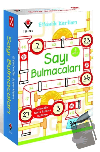 Etkinlik Kartları Sayı Bulmacaları - Sarah Khan - TÜBİTAK Yayınları - 