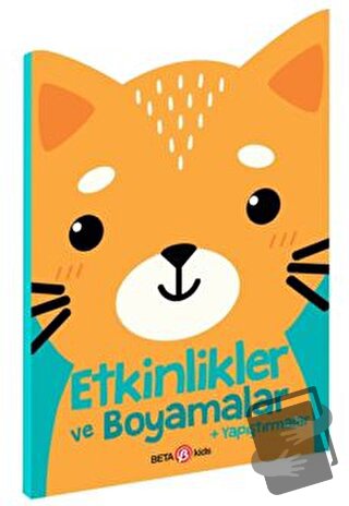 Etkinlikler Ve Boyamalar (Kedicik) - Adele Constant - Beta Kids - Fiya