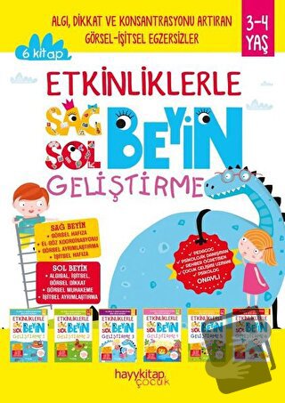 Etkinliklerle Sağ Beyin Sol Beyin Geliştirme - Canan Öztürk - Hayykita