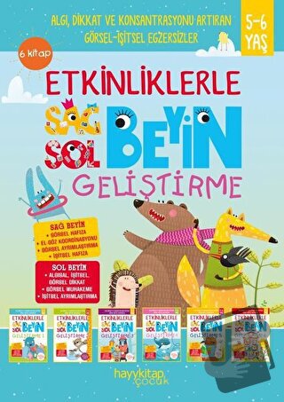 Etkinliklerle Sağ Beyin Sol Beyin Geliştirme - Canan Öztürk - Hayykita