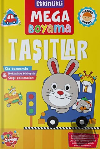 Etkinlikli Mega Boyama - Taşıtlar - Kolektif - Boyama Zamanı - Fiyatı 