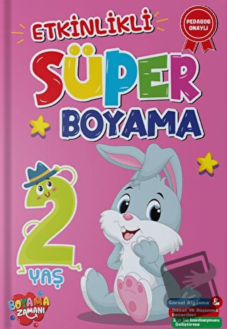 Etkinlikli Süper Boyama 2 Yaş - Kolektif - Boyama Zamanı - Fiyatı - Yo