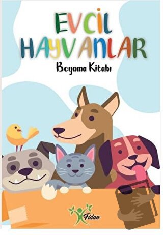 Evcil Hayvanlar - Boyama Kitabı - Kolektif - Fidan - Fiyatı - Yorumlar