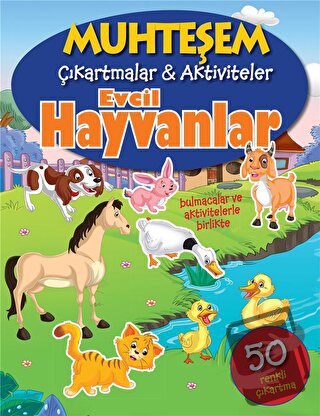 Evcil Hayvanlar - Muhteşem Çıkartmalar ve Aktiviteler - Kolektif - Par