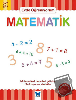 Evde Öğreniyorum - Matematik - Peter Patilla - Mavi Kelebek Yayınları 