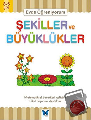 Evde Öğreniyorum - Şekiller ve Büyüklükler - Jenny Ackland - Mavi Kele