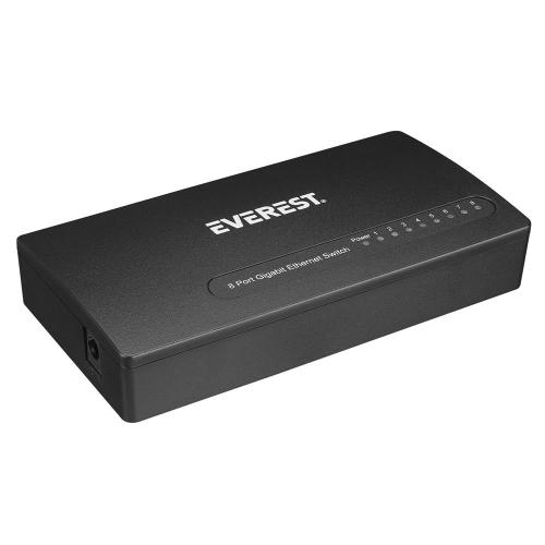 Everest Everlınk Esw-808 8 Port 10-100-1000Mbps Gigabit Ethernet Masaü