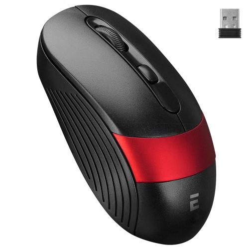 Everest Sm-18 Usb Siyah-Kırmızı 2.4Ghz Optik Kablosuz Mouse - - Everes