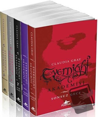 Evernight Akademisi Serisi Takım Set (5 Kitap) - Claudia Gray - Pegasu