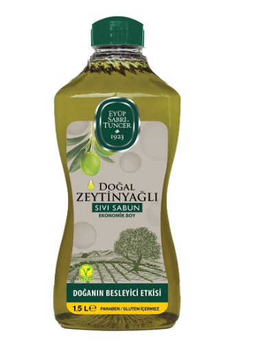 Eyüp Sabri Tuncer 1,5Lt Doğal Zeytin Yağlı Sıvı Sabun - - Eyüp Sabri T