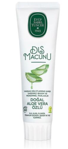 Eyüp Sabri Tuncerdoğal Aloe Vera Özlü Diş Macunu 90 Ml - - Eyüp Sabri 