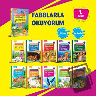 Fabllarla Okuyorum Serisi (10 Kitap) - Emrah Demir - Kitap Kulübü Çocu