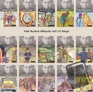 Fakir Baykurt Hikayeler Seti (15 Kitap Takım) - Fakir Baykurt - Litera