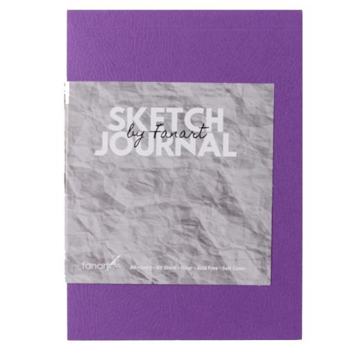 Fanart Academy Sketch Journal 110 Gr 60 Yp A6 Mor 8663 - - Fanart - Fi