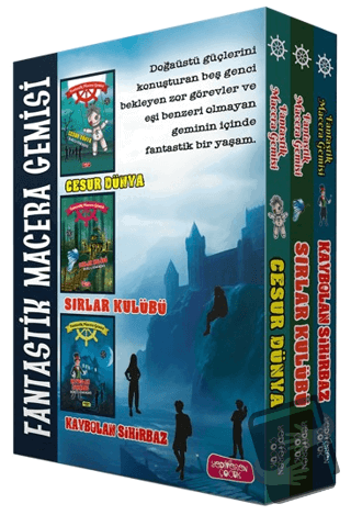 Fantastik Macera Gemisi (3 Kitap) - Burcu Karadaş - Yediveren Çocuk - 