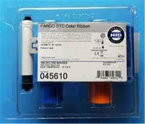 Fargo 045610 Dtc1500 Ymck Renkli Ribbon Tek Yüze 500 Renkli Baskı - - 