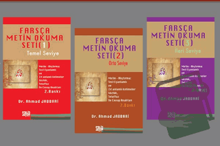 Farsça Metin Okuma Seti 3 Cilt Takım - Ahmad Jabbari - Sayda Yayınları