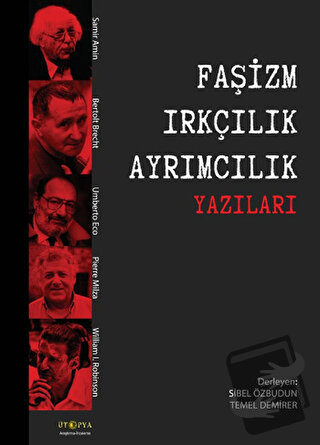 Faşizm Irkçılık Ayrımcılık Yazıları - Bertolt Brecht - Ütopya Yayınevi