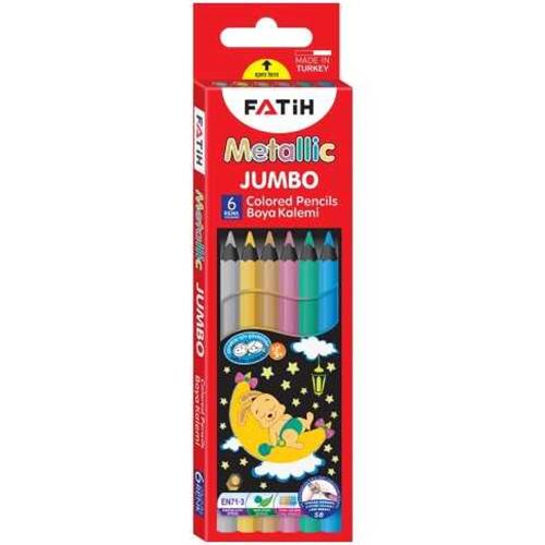 Fatih Kuru Boya Tam Boy Jumbo Metalik 6 Lı 33360 - - Fatih - Fiyatı - 