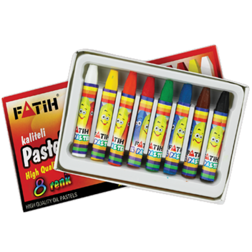 Fatih Pastel Boya 8 Renk King Size - - Fatih - Fiyatı - Yorumları - Sa