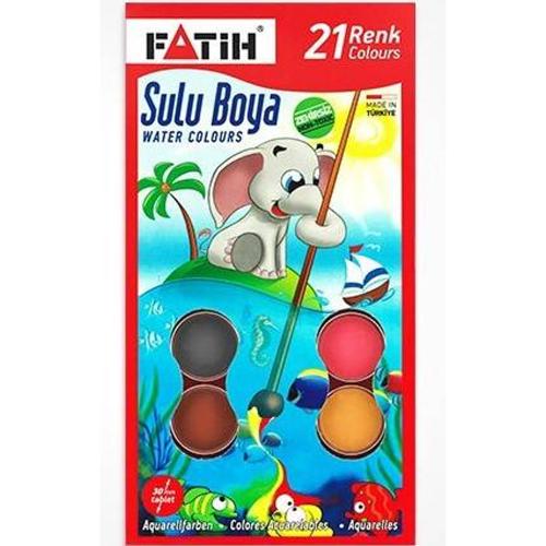 Fatih Sulu Boya 21 Renk K-21 - - Fatih - Fiyatı - Yorumları - Satın Al