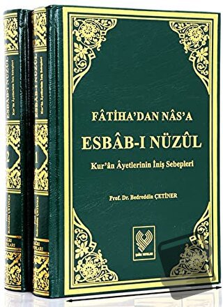 Fatiha’dan Nas’a Esbab-ı Nüzul (2 Cilt Takım) (Ciltli) - Bedreddin Çet