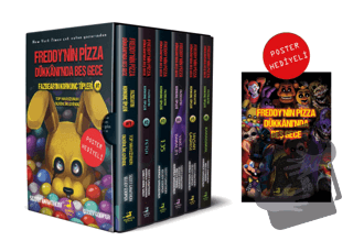 Fazbear’ın Korkunç Tipleri Serisi 6 Kitap - Poster Hediyeli Kutulu Set