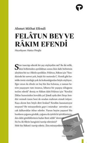 Felatun Bey ve Rakım Efendi - Ahmet Mithat - Turkuvaz Kitap - Fiyatı -