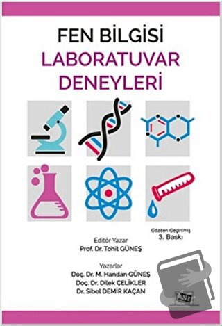 Fen Bilgisi Laboratuvar Deneyleri - Dilek Çelikler - Anı Yayıncılık - 