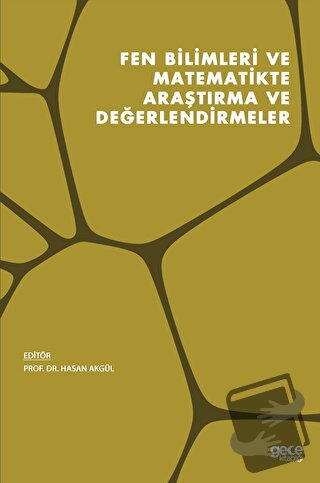 Fen Bilimleri ve Matematikte Araştırma ve Değerlendirmeler - Hasan Akg