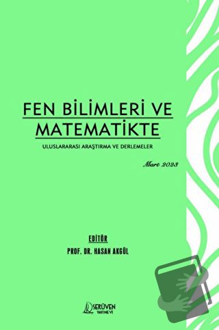 Fen Bilimleri ve Matematikte Uluslararası Araştırma ve Derlemeler - Ma