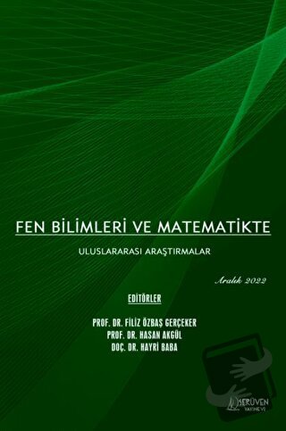 Fen Bilimleri ve Matematikte Uluslararası Araştırmalar - Aralık 2022 -