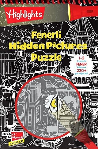 Fenerli Hidden Pictures Puzzles - Kolektif - Dikkat Atölyesi Yayınları