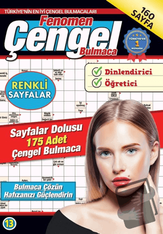 Fenomen Çengel Bulmaca 13 - Kolektif - Maxi Yayıncılık - Fiyatı - Yoru