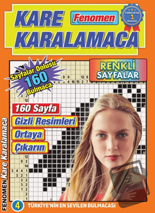 Fenomen Kare Karalamaca 4 - Bertan Kodamanoğlu - Maxi Yayıncılık - Fiy