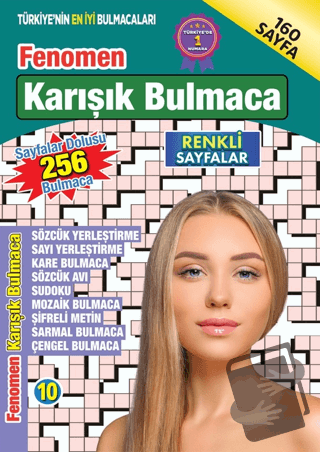 Fenomen Karışık Bulmaca 10 - Kolektif - Maxi Yayıncılık - Fiyatı - Yor