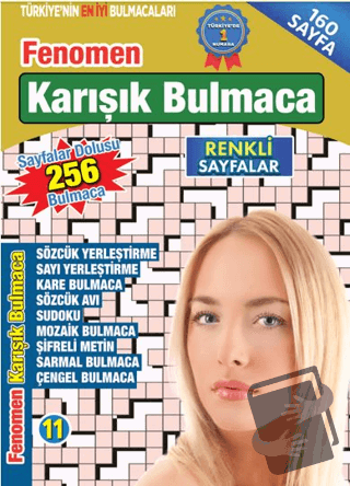 Fenomen Karışık Bulmaca 11 - Bertan Kodamanoğlu - Maxi Yayıncılık - Fi