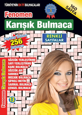 Fenomen Karışık Bulmaca 13 - Kolektif - Maxi Yayıncılık - Fiyatı - Yor