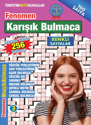 Fenomen Karışık Bulmaca 3 - Kolektif - Maxi Yayıncılık - Fiyatı - Yoru