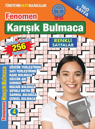 Fenomen Karışık Bulmaca 4 - Kolektif - Maxi Yayıncılık - Fiyatı - Yoru