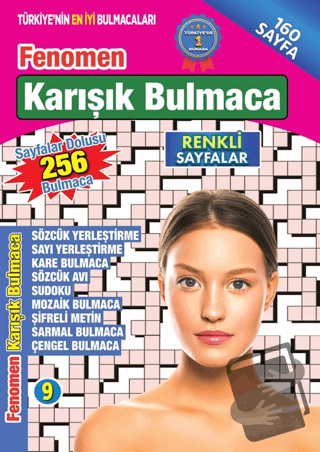 Fenomen Karışık Bulmaca 9 - Kolektif - Maxi Yayıncılık - Fiyatı - Yoru