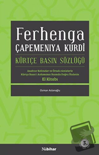 Ferhanga Çapemeniya Kurdi - Kürtçe Basın Sözlüğü - Osman Aslanoğlu - N