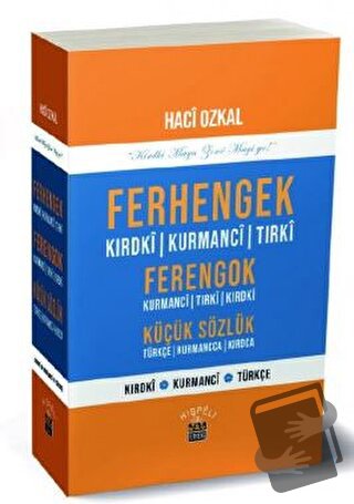 Ferhengek Kırdki - Kurmanci - Tırki (Ciltli) - Hacı Ozkal - J&J Yayınl