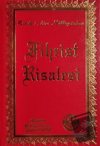 Fihrist Risalesi (Ciltli) - Bediüzzaman Said Nursi - Tenvir Neşriyat -