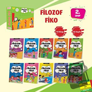 Filozof Fiko Hikaye Seti -1  (10 Kitap - Etkinlik Testi - Değerlendirm