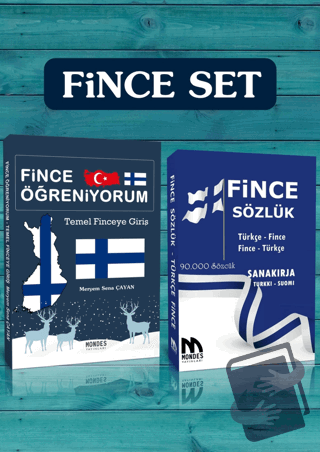 Fince Sanakirja Set 2 Kitap - Meryem Sena Çayan - Mondes Yayınları - F