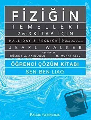 Fiziğin Temelleri 2. ve 3. Kitap İçin - David Halliday - Palme Yayıncı